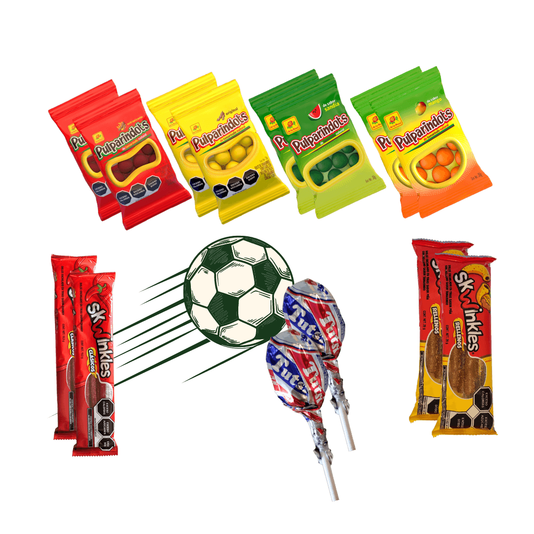 Fussball Fiesta Candy Bundle 2024 MexicoMiAmor