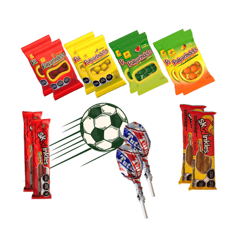 Fussball Fiesta Candy Bundle 2024 MexicoMiAmor