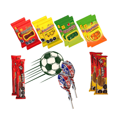 Fussball Fiesta Candy Bundle 2024 MexicoMiAmor