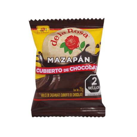 Mazapan con Chocolate 25g Packung freistehend