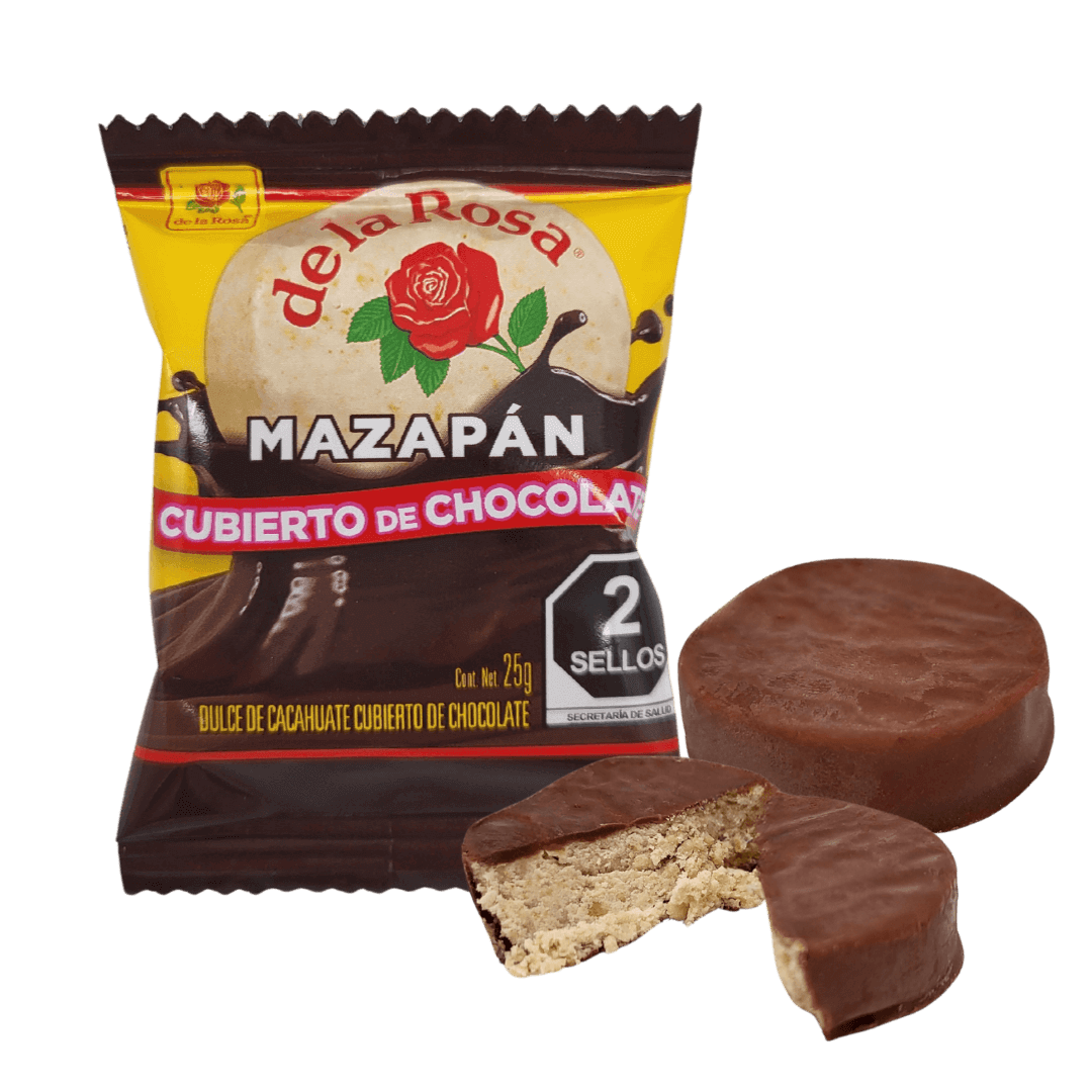 Mazapan con Chocolate 25g Packung