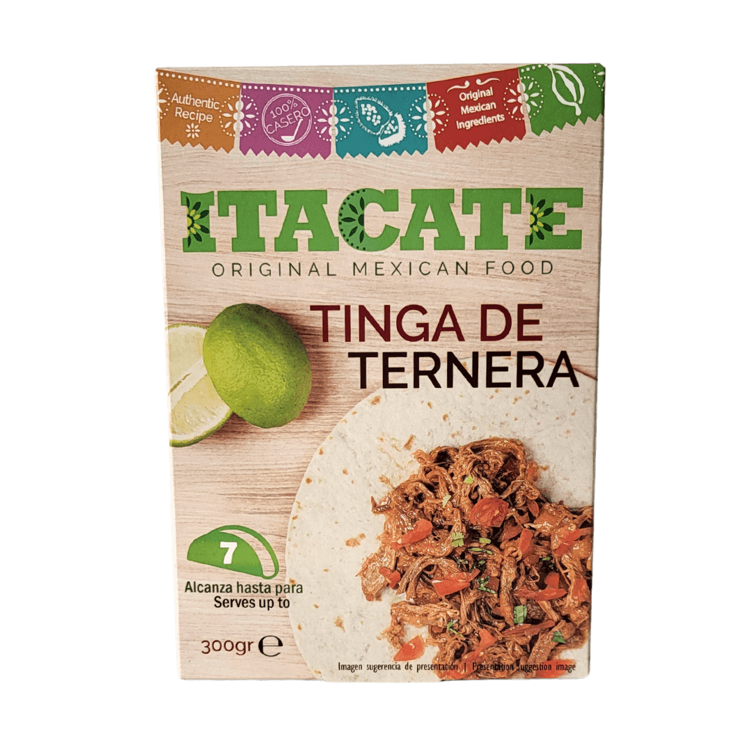 Itacate Tinge de Ternera Taco Fleisch 300g Frontansicht