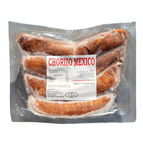 Chorizo Mexico ganz von Käserei Südamerika 450g Packung