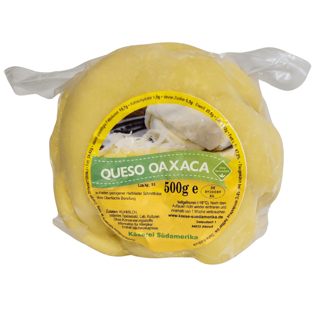 Queso Oaxaca 500g front Ansicht