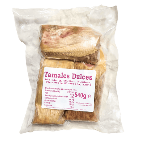 Tamales Dulces 540g Packung front