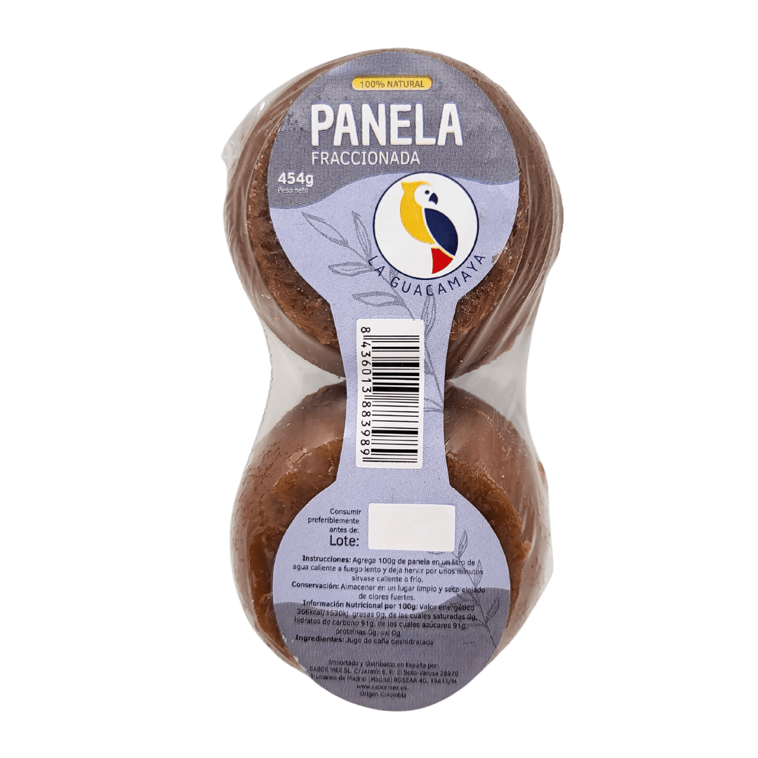 Panela Fraccionada 454g Packung eingeschweißt front