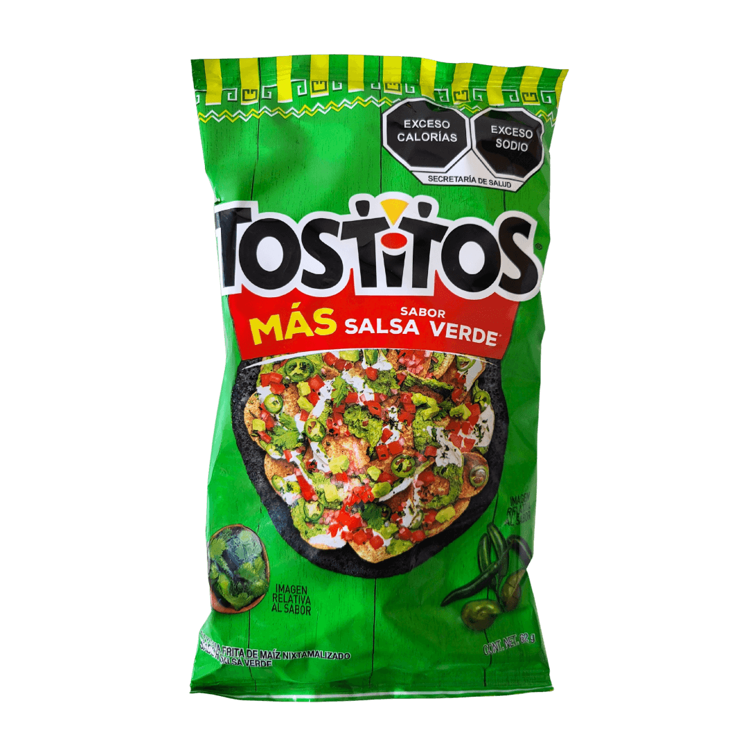 Tostitos Salsa Verde Tortilla Chip Snack von Frito Lay 62g