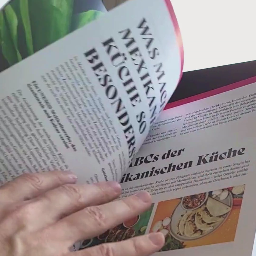 Kochbuch - Mexiko Vegan - Rezepte 208 Seiten (deutsch) von Mathyas López