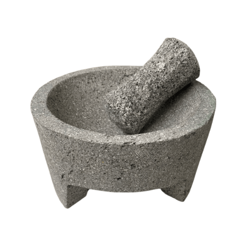 Molcajete mexicano (20cm) de piedra volcánica – Tienda Mexicana  Huastekoo.es - Madrid, España 
